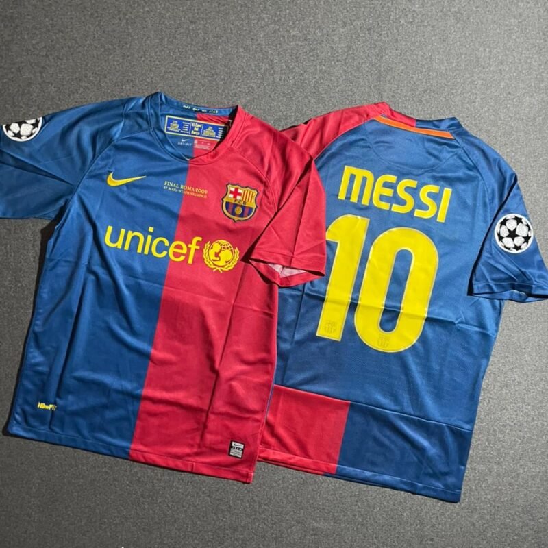 Messi Barcelona Local 08/09 "UCL"